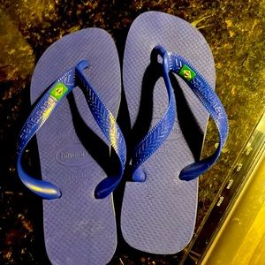 Havaianas unique ( only available in Brazil design) never used brand new